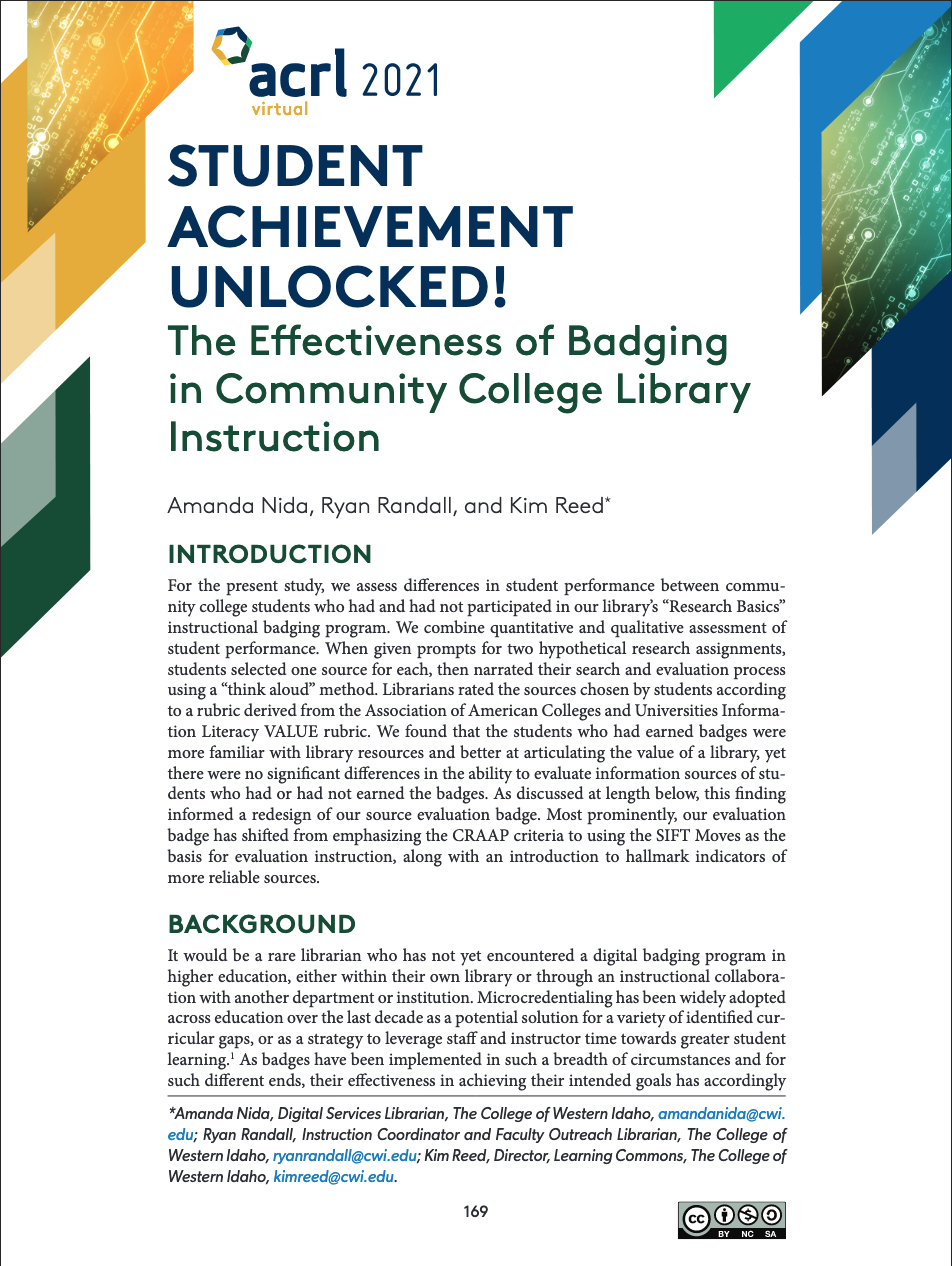 first page of our ACRL2021 paper